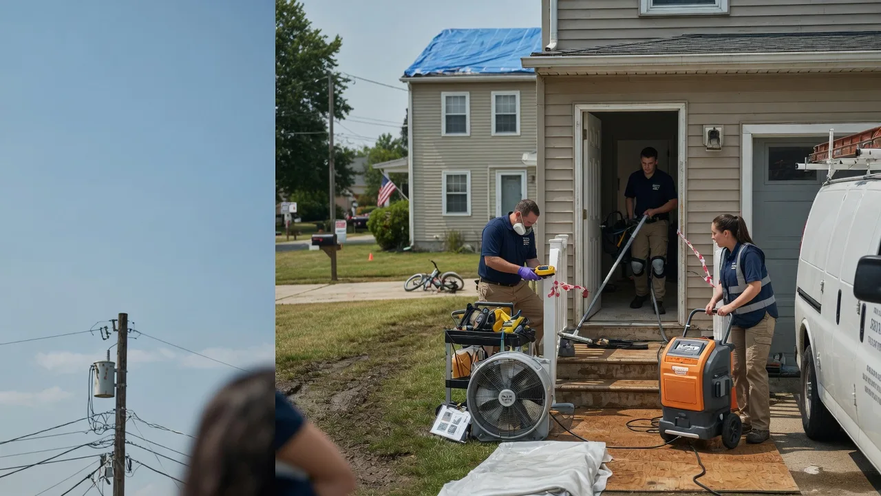 Water Damage Repair in Mcclusky, ND near me